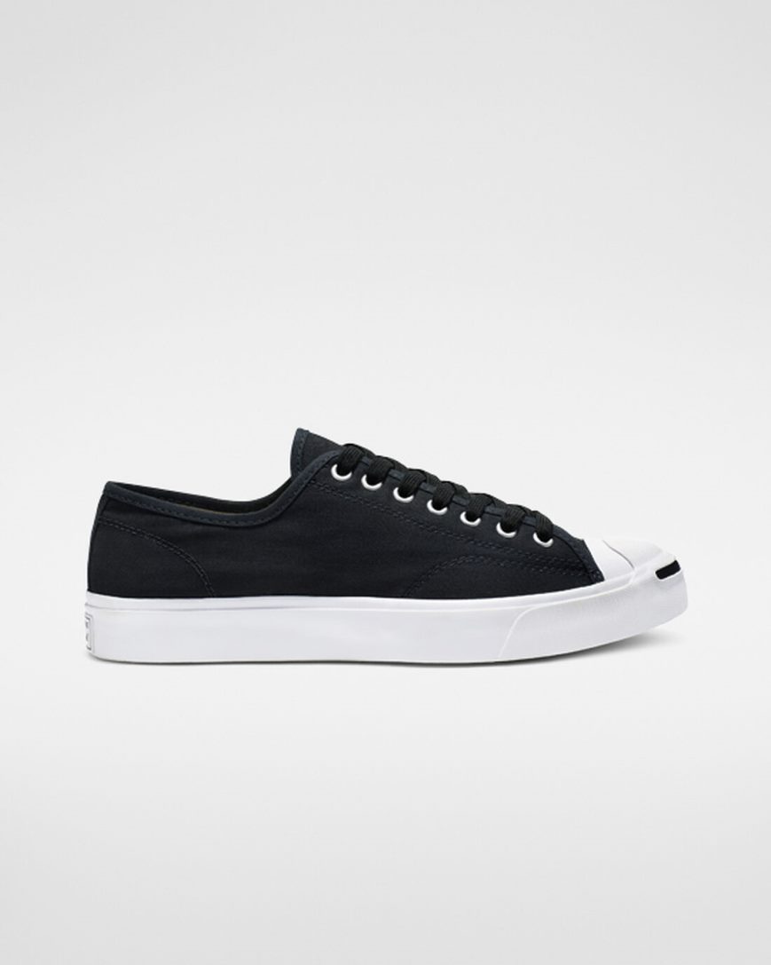 Pánské Boty Nízké Converse Jack Purcell Platene Černé Bílé Černé | CZ BGXC37